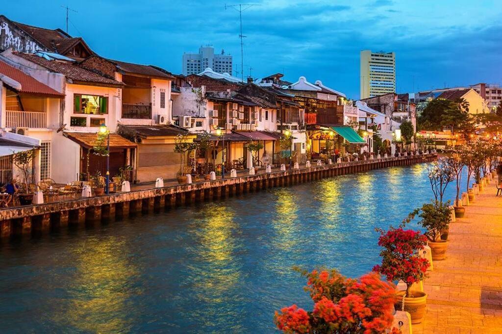 New! Jonker Street Loft 3Br Melaka 10Pax 아파트 외부 사진